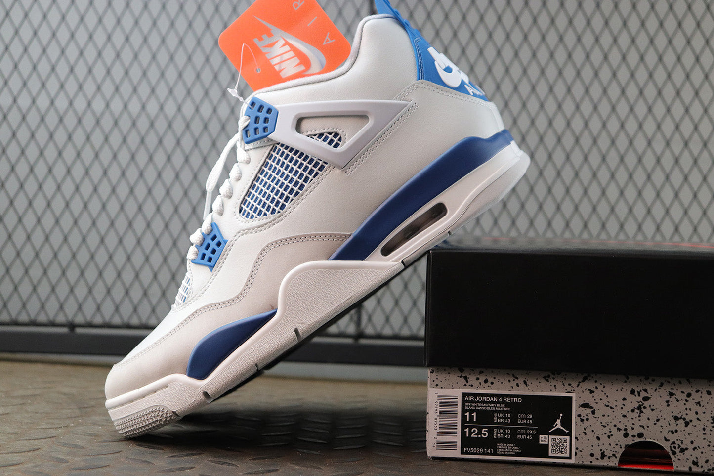 Jordan 4 Retro “Military Blue”