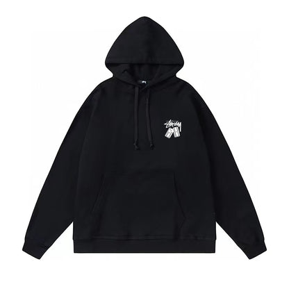 Stussy Dominoes Hoodie 'BLACK'